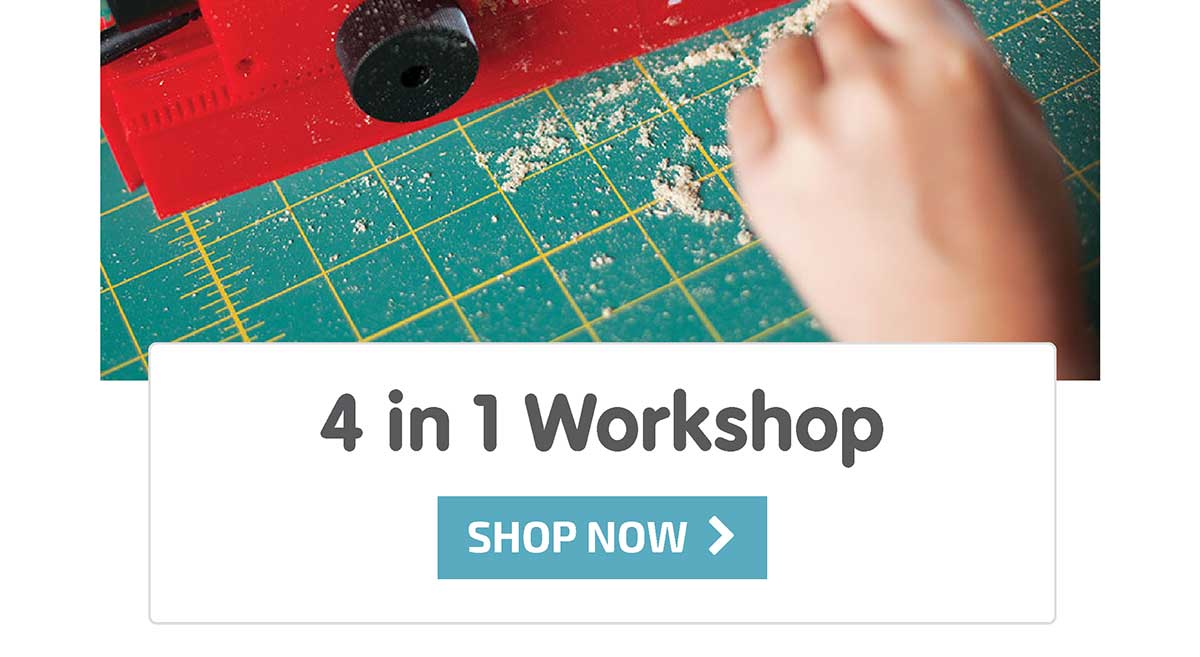 Cool Tool 4 in 1 Workshop - Shop Now